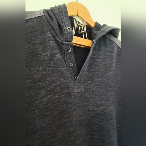 Marc Anthony Men's quarter button hooded sweatshirt - XL - Picture 7 of 7